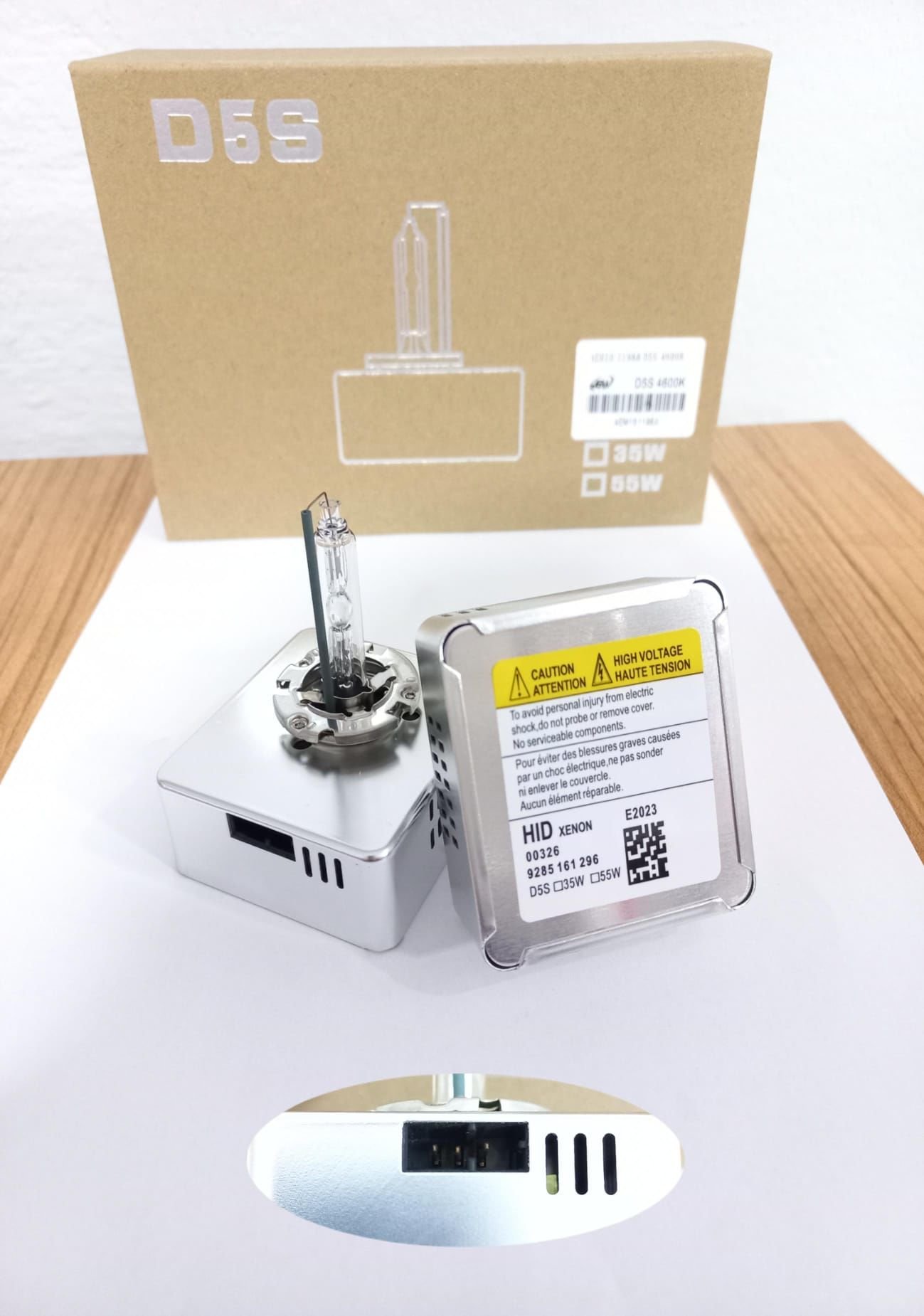 XENON AMPUL D5S 4600K 3 PİNLİ