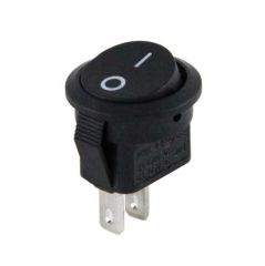 MİNİ ANAHTAR UNIVERSAL BUTON YUVARLAK IŞIKSIZ (10'LU PAKET)