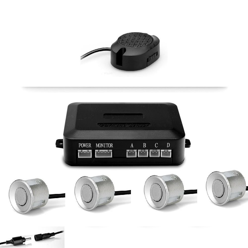 PARK SENSÖRÜ SESLİ İKAZLI GRİ 22MM