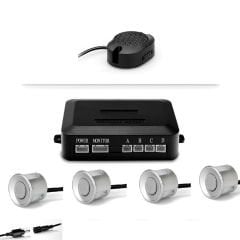 PARK SENSÖRÜ SESLİ İKAZLI GRİ 22MM