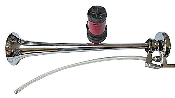 HAVALI KORNA TEK BORULU MOTORLU 12V GEMİ KORNASI