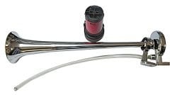 HAVALI KORNA TEK BORULU MOTORLU 12V GEMİ KORNASI