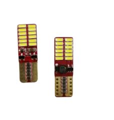 T10 DİPSİZ PARK LEDİ 12V-24V BEYAZ SÜPER CANBUSLU