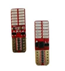 T10 DİPSİZ PARK LEDİ 12V-24V MAVİ SÜPER CANBUSLU