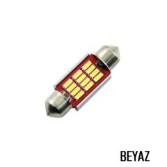 SOFİT LED 12V-24V MAVİ 39MM CANBUSLU