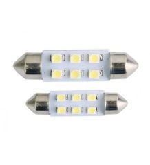 SOFİT LED 12V BEYAZ 39MM  6 LEDLİ EKONOMİK