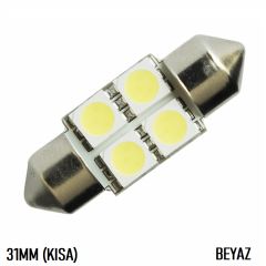 SOFİT LED 12V BEYAZ JAPON 31MM  EKONOMİK