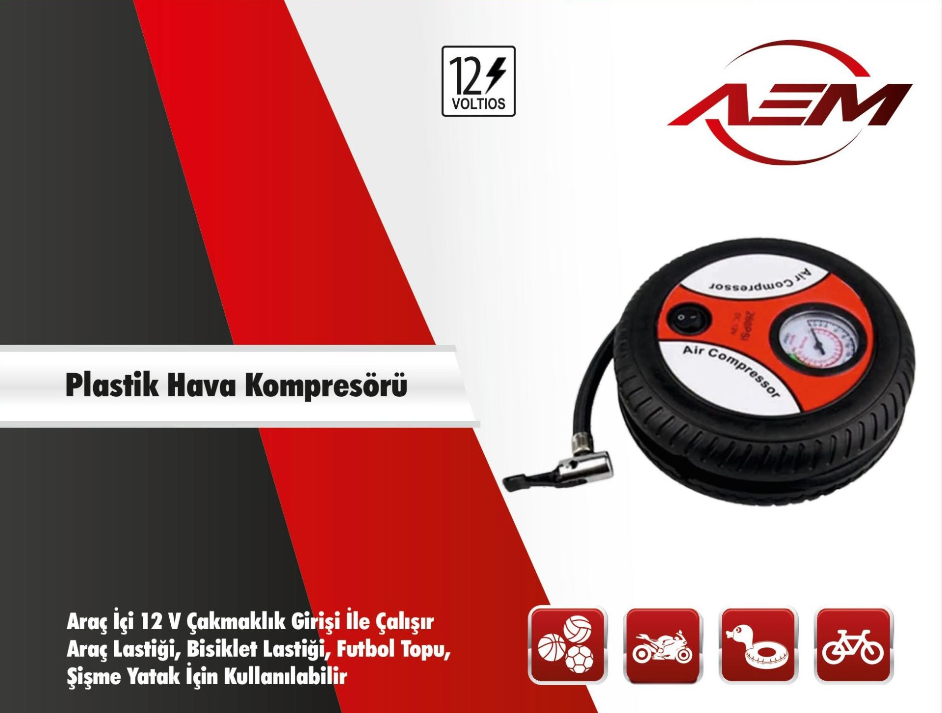HAVA KOMPRESÖRÜ PLASTİK 300 PSI