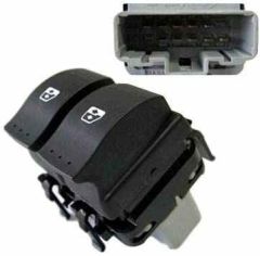 CAM ANAHTARI RENAULT MEGANE II-SCENIC-LAGUNA SOL GRİ BEYAZ 02-14