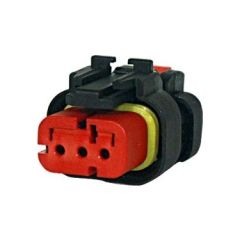 AEM32 3K031R  SOKET İŞ MAKİNESİ VOLVO KIRMIZI 3LÜ