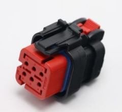 AEM32 6K018R SOKET İŞ MAKİNESİ VOLVO KIRMIZI 6LI