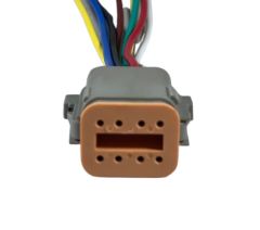 AEM32 8K006K SOKET DEUTSCH 8 Lİ İŞ MAKİNASI KABLOLU